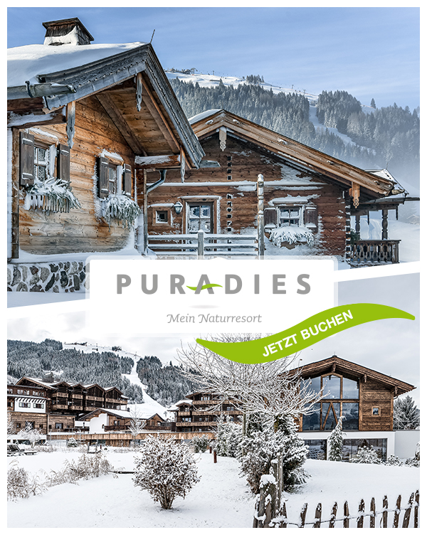 Puradies Chalets - Familienurlaub & Skiurlaub im Chalet in Leogang